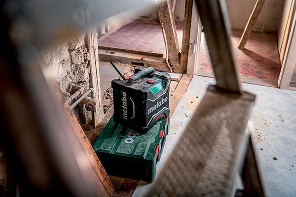 Baustellenradio solo RC12-18 32WBTDAB+ Metabo ohne Akku ohne Ladegerät Karton