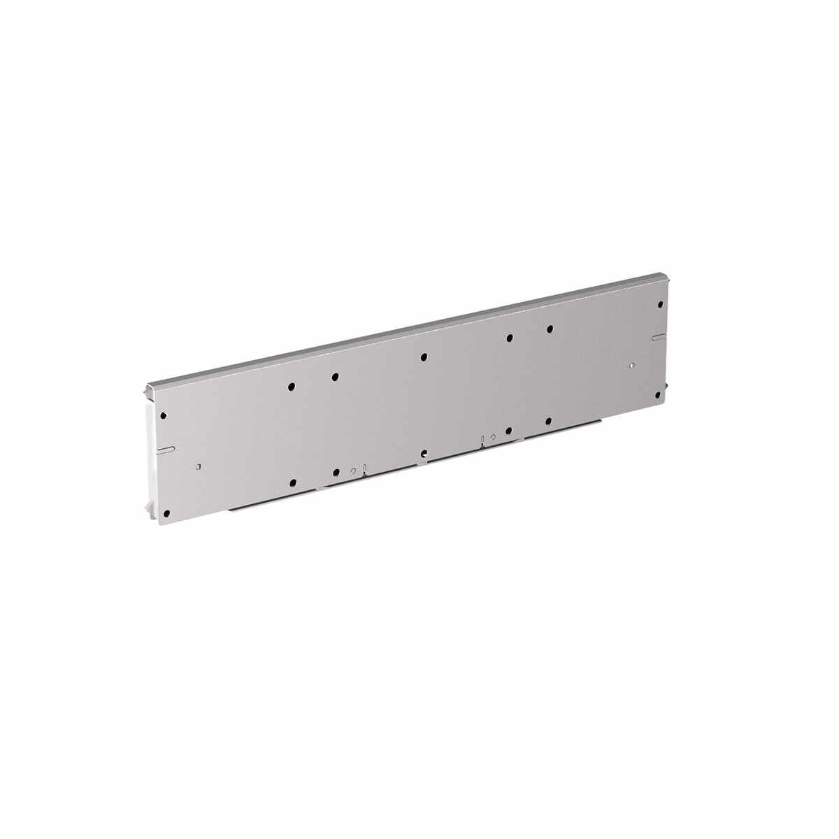 Trennwand, 600 mm, Stahl, Aluminium Optik