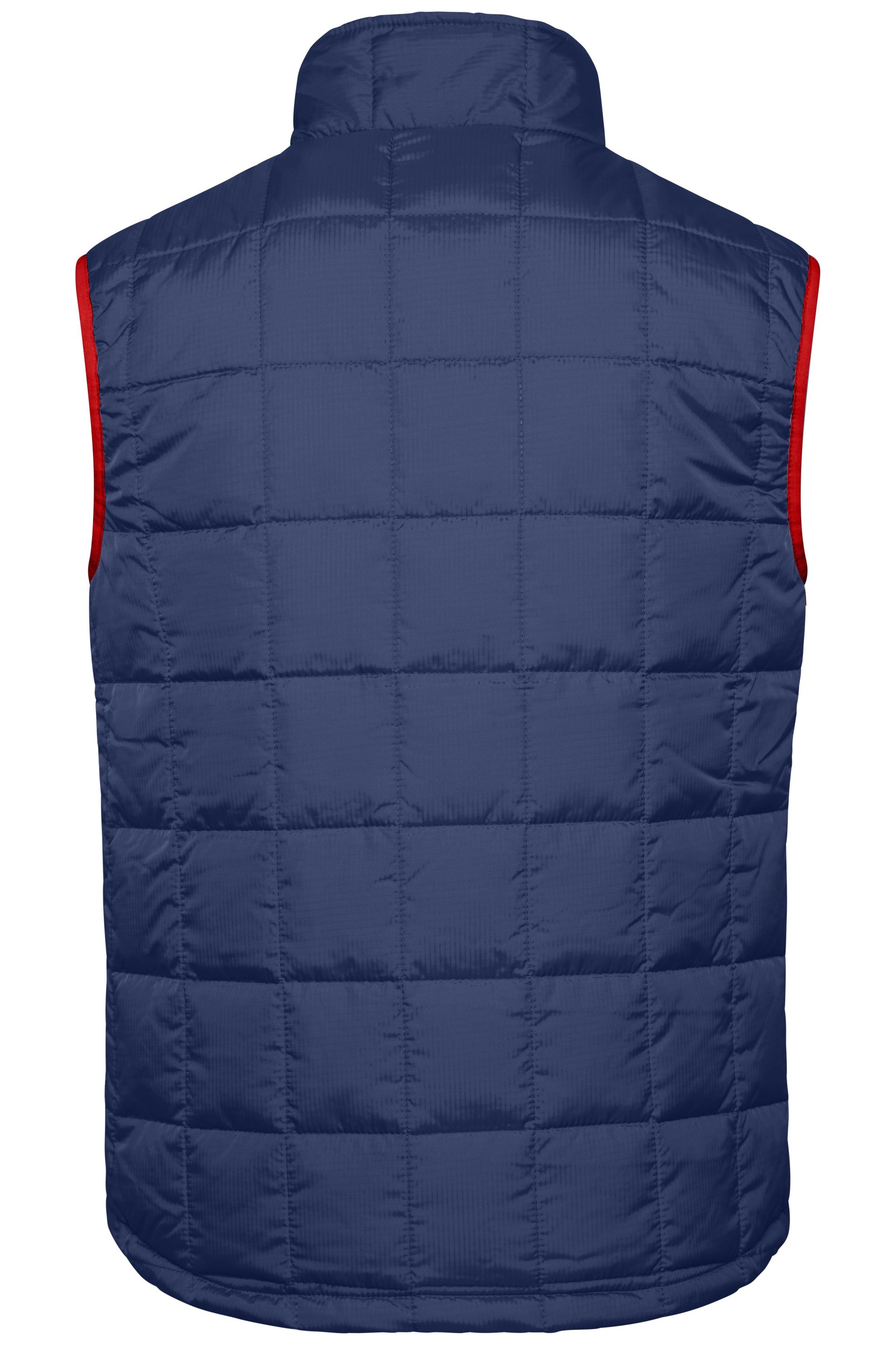 James & Nicholson JN1037 Herren-Weste Thinsulate, Rot, Gr. L