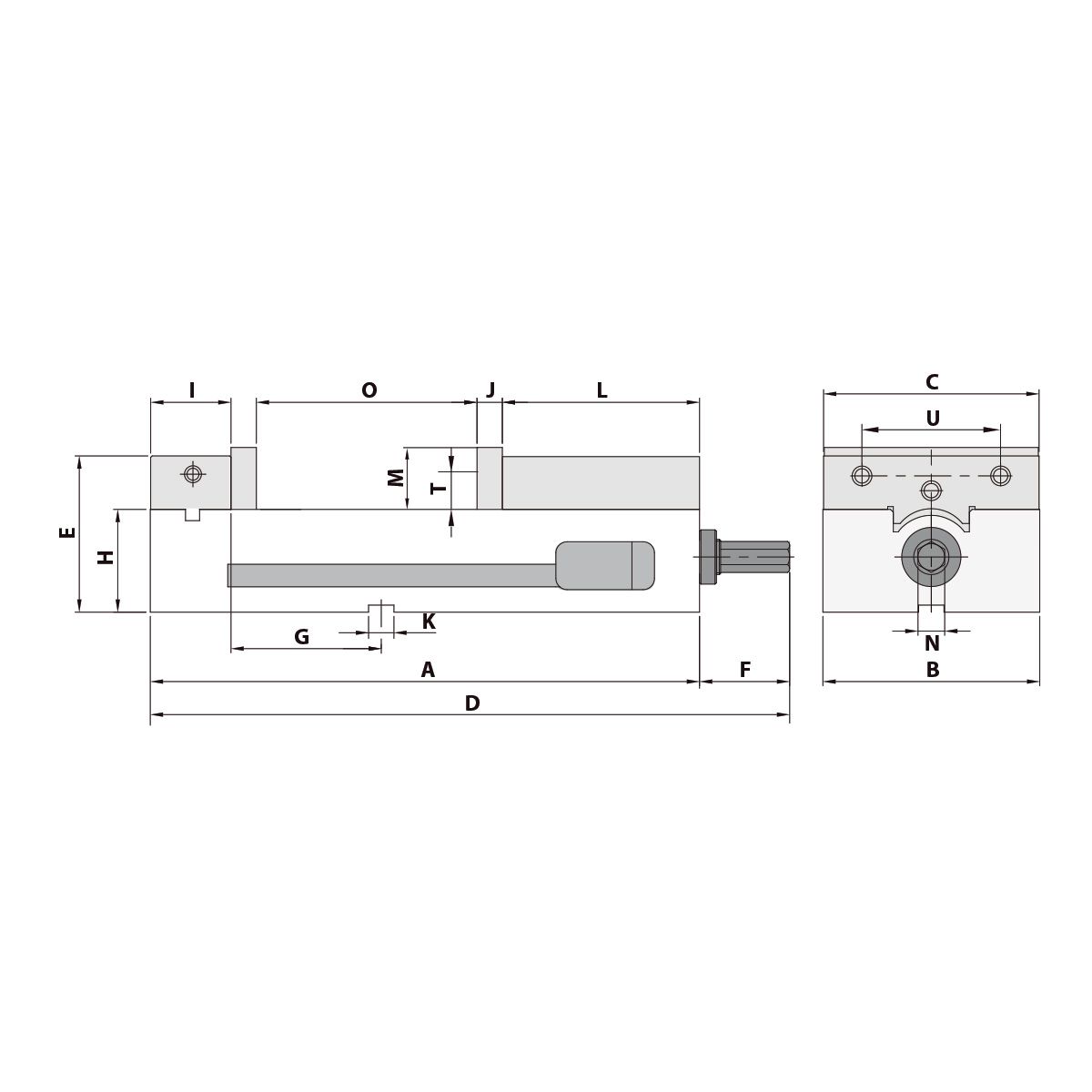 Präzisionsschraubstock AMC-40G/HV