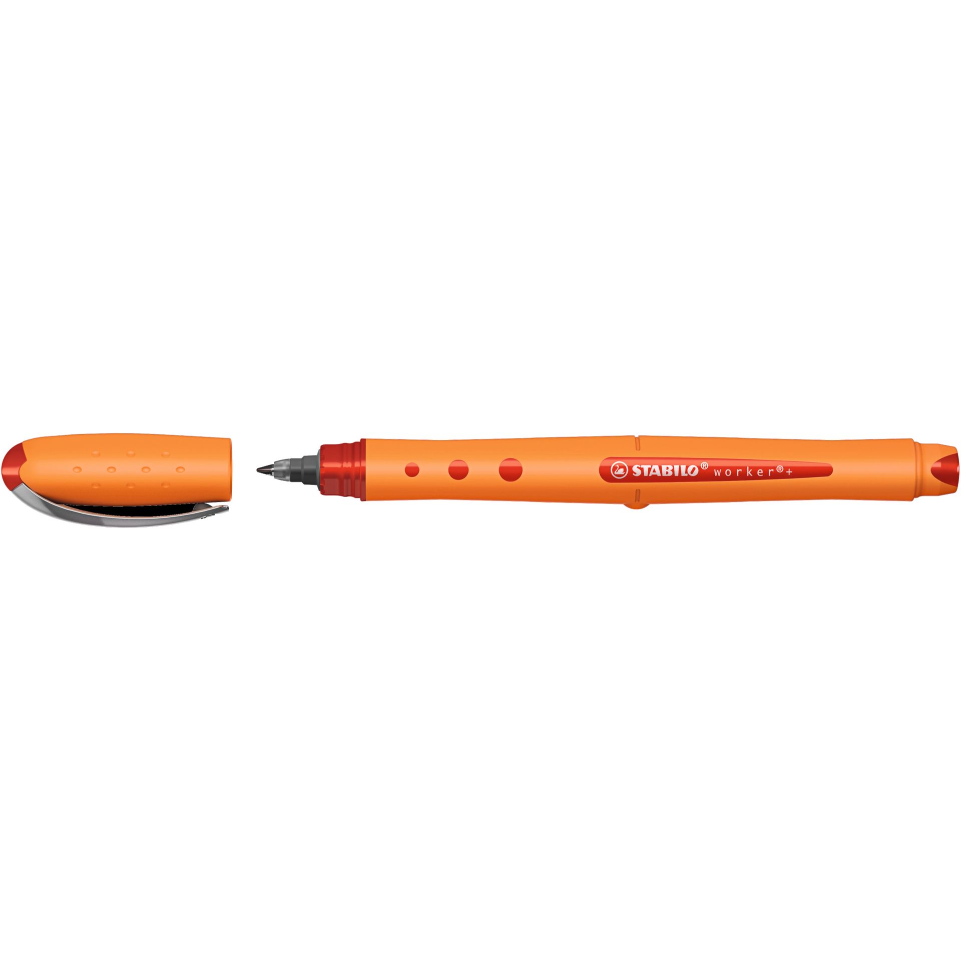 Tintenroller bionic worker M 0,5mm rot