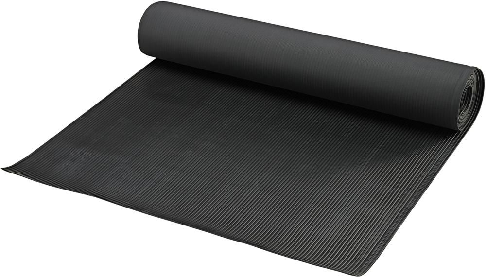 Breitriefenmatte PRO, NR/SBR, schwarz, 3mm, 1200mm 10m FORTIS