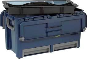 Werkzeugkoffer Raaco Compact 47 blau B540xT296xH292 mm