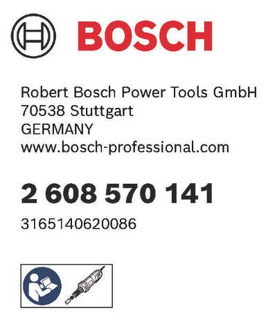 BOSCH Spannzangenmutter