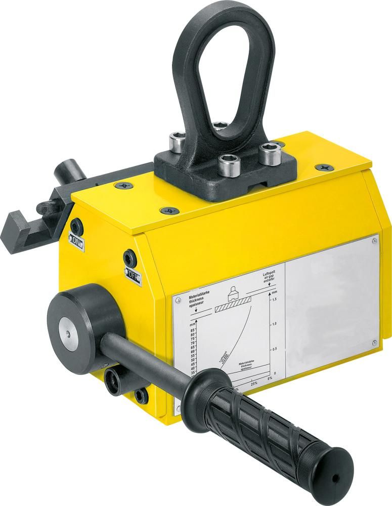 Permanent-Lasthebemagnet TPM 0,8 Tragkraft max. 800 kg Flachmaterial
