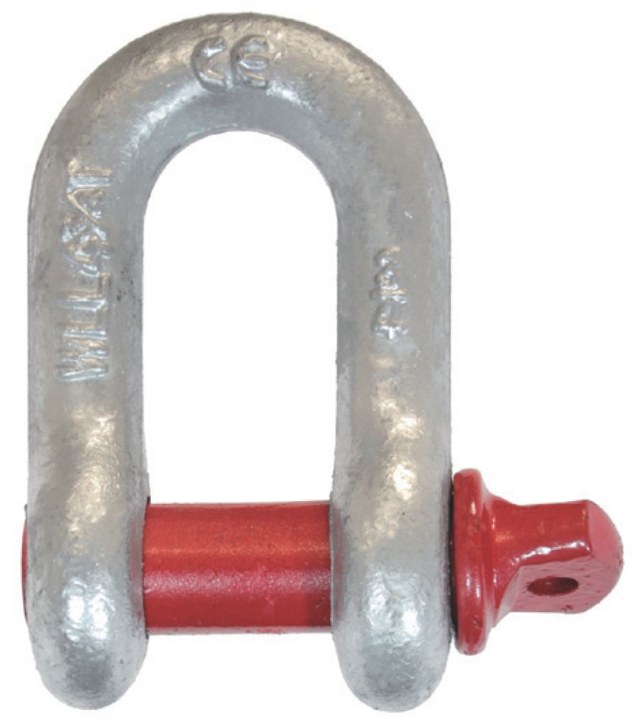 McBULL® Schäkel, hochfest, gerade, Augbolzen, 3/8, 1 t