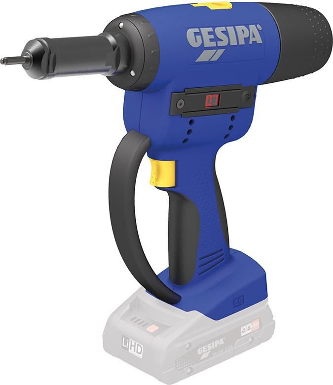 GESIPA Akku-Nietmutternpis. SoloFireBird Pro Gold