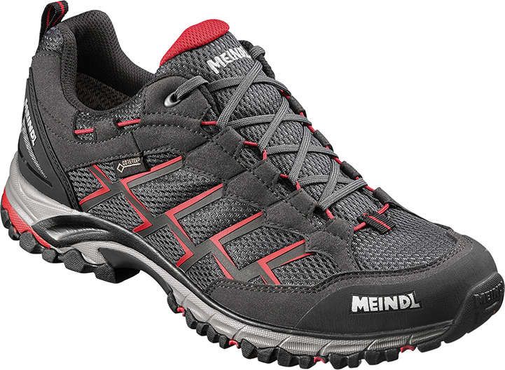 Sportschuh 3825-01 Caribe GTX, Gr. 8,5 scharz/rot MEINDL