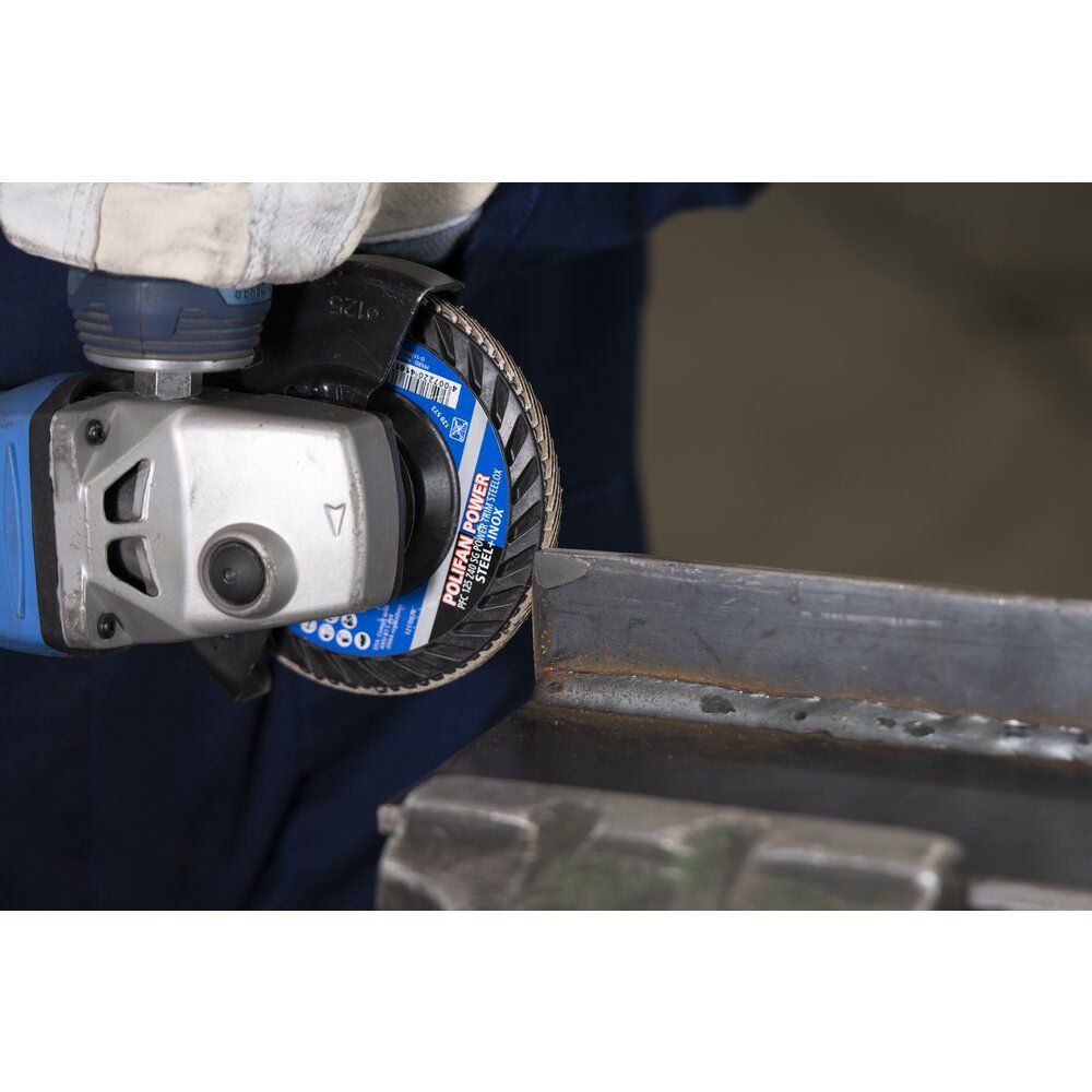 PFERD POLIFAN-Fächerscheiben PFC 115 Z 40 SG POWER TRIM STEELOX
