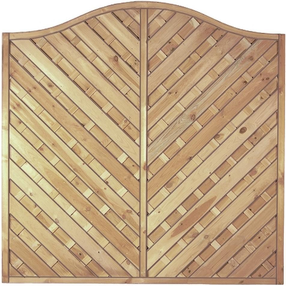 Maxi-Diagonal-Krone 180x180/160cm R. 45/45 mmgeriffelt & geschraubt kdi grün