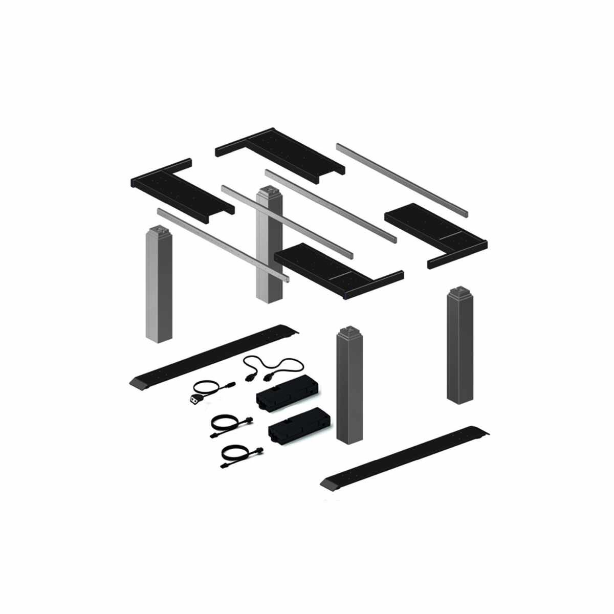 LegaDrive Systems Tischgestell-Set Work Basic