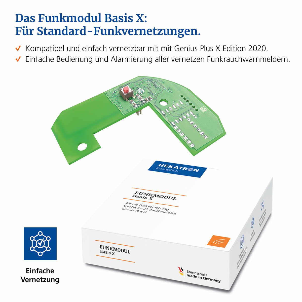 Hekatron FM Basis X Funkmodul