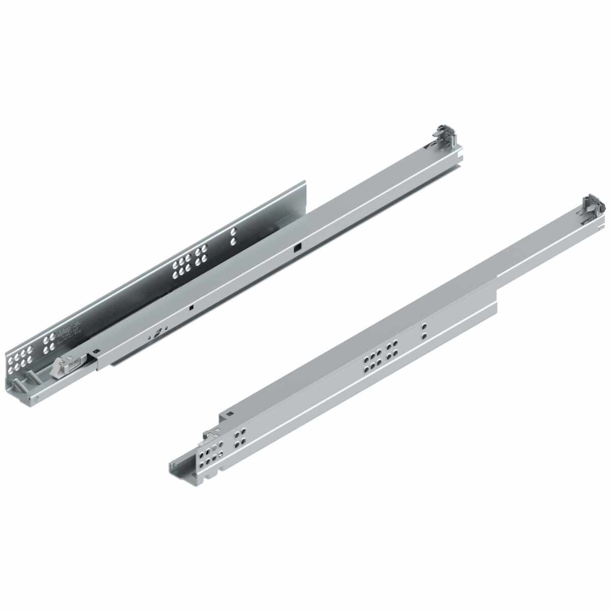 TANDEM plus BLUMOTION integriert Vollauszug, Führung, 30 kg, NL=600 mm, für Plattendicke 11-16 mm, für Kupplung, links/rechts, verzinkt