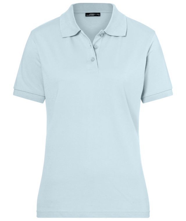 Classic Polo Ladies Hochwertiges Polohemd mit Armbündchen blau, Gr. M