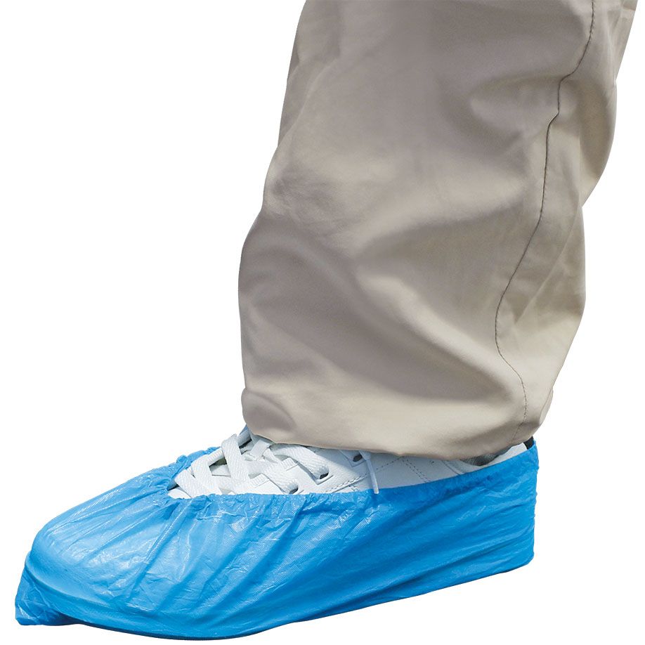 Überschuhe ratiomed blau PVC-frei(100 Stck.)UK = 20 Pack