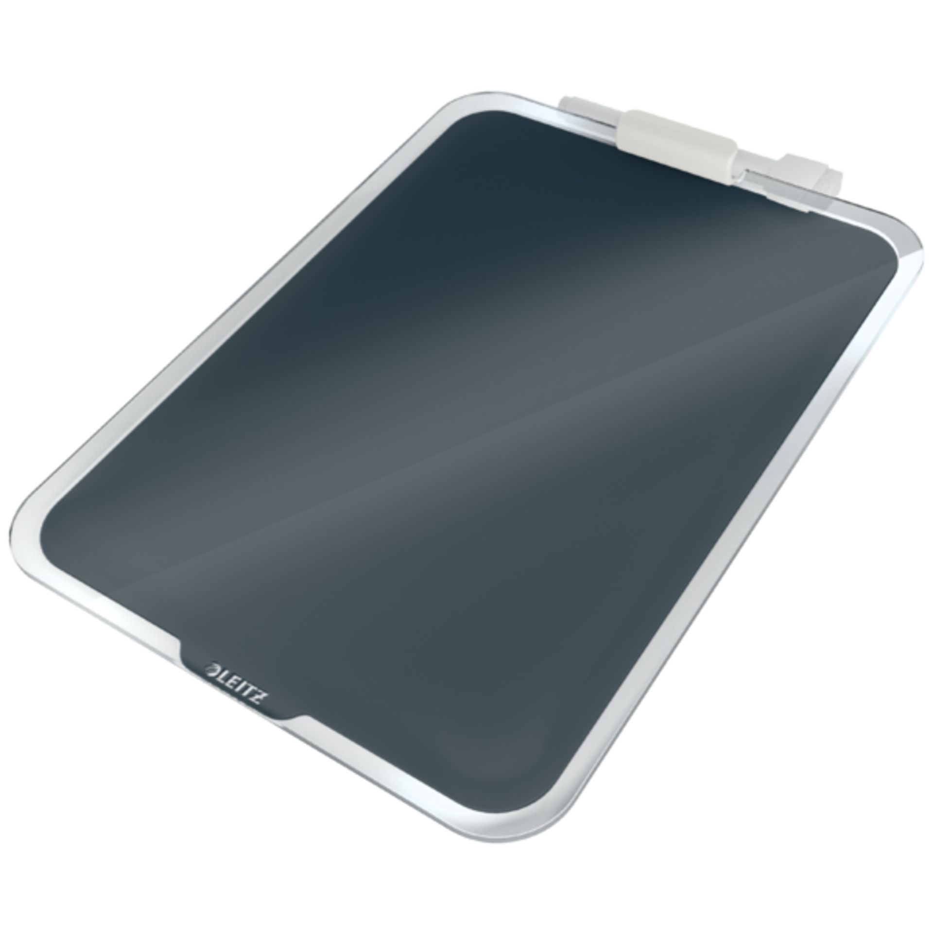 Desktop-Notizboard Cosy 216x297mm Glas grau