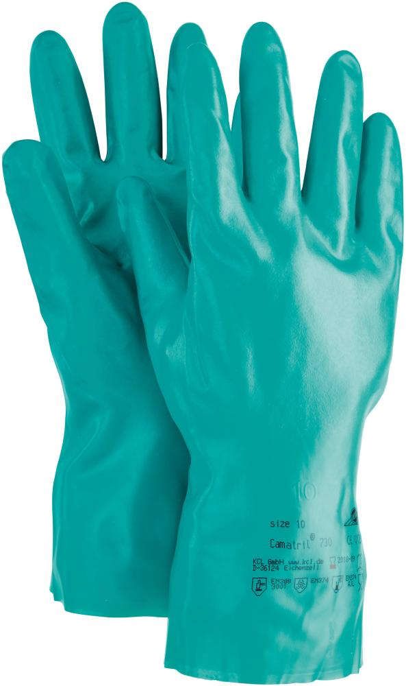 Handschuh Camatril 730, 310 mm,Gr. 10, grün Honeywell