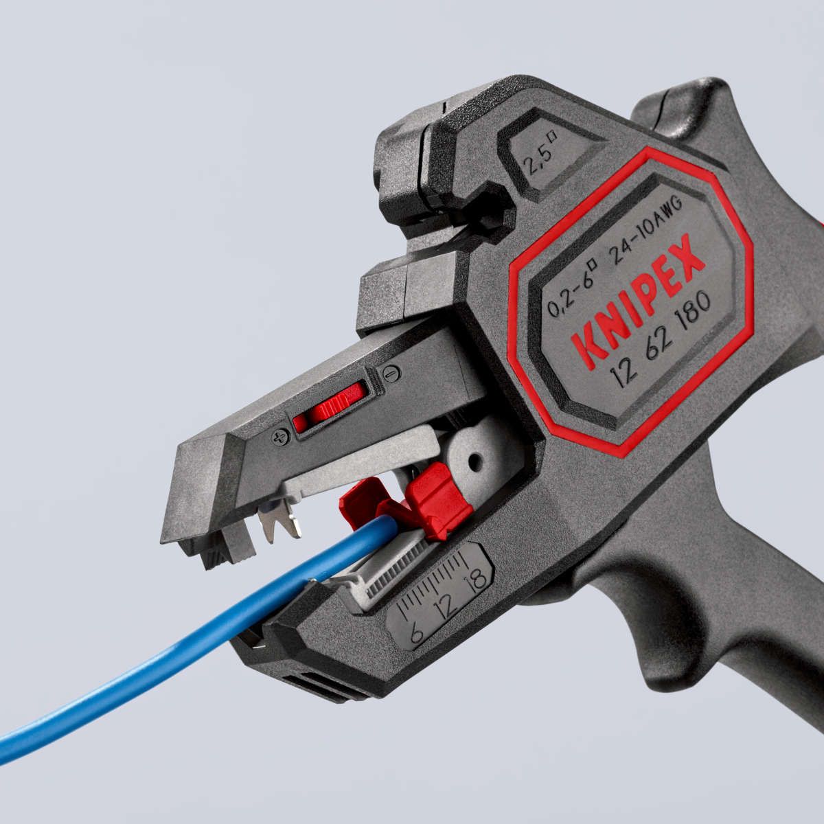 KNIPEX 12 62 180 Automatische Abisolierzange  180 mm