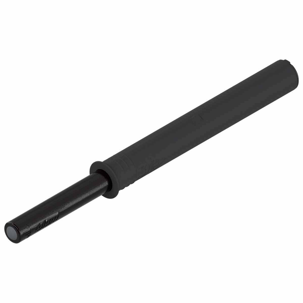 TIP-ON Einheit für Türen, Langversion, mit Puffer, carbonschwarz