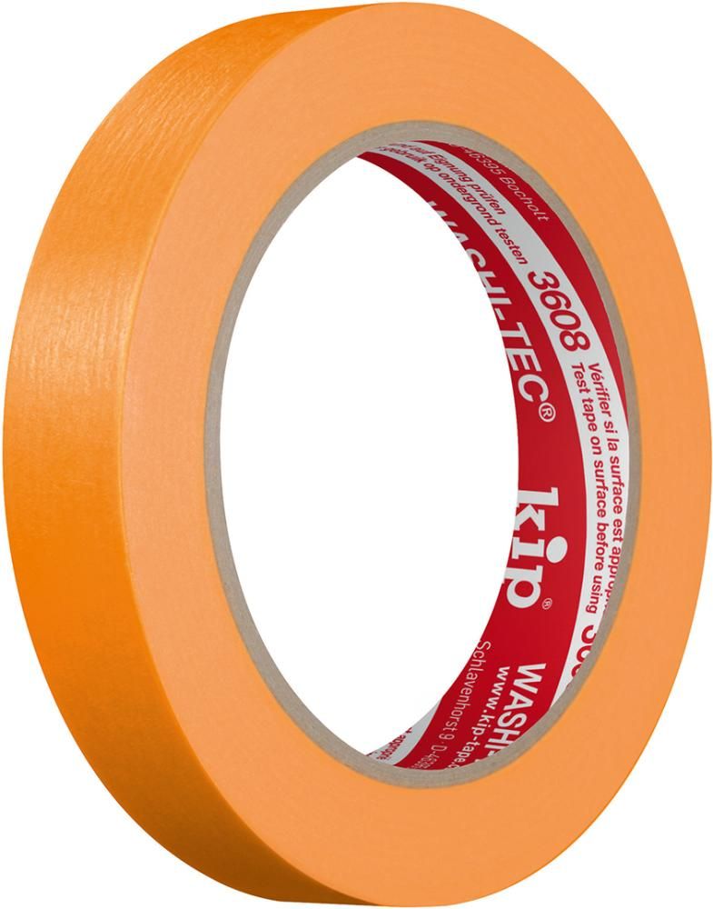 Kip WASHI-TEC STANDARD Goldkrepp orange 18 mm x 50 m
