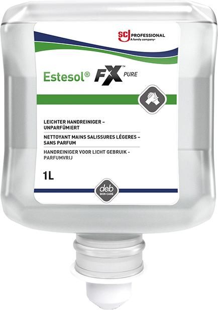 Estesol FX" PURE Schaum-Handreinger 1 l Kartusche Hautreinigung-Mittelstark