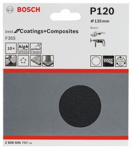 Bosch Schleifblatt Papier F355