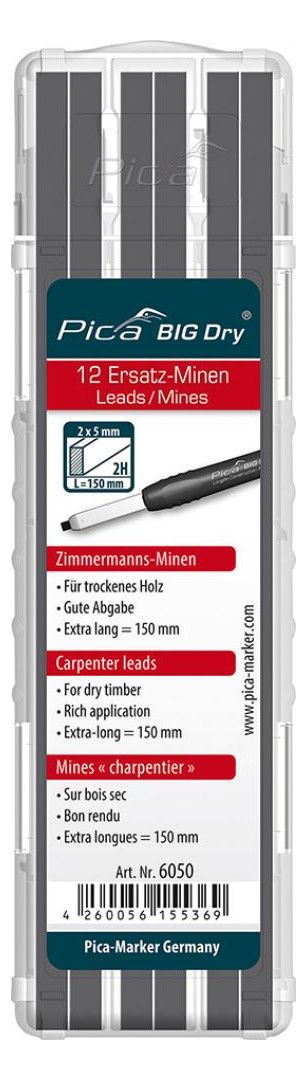 PICA Minenset, graphit