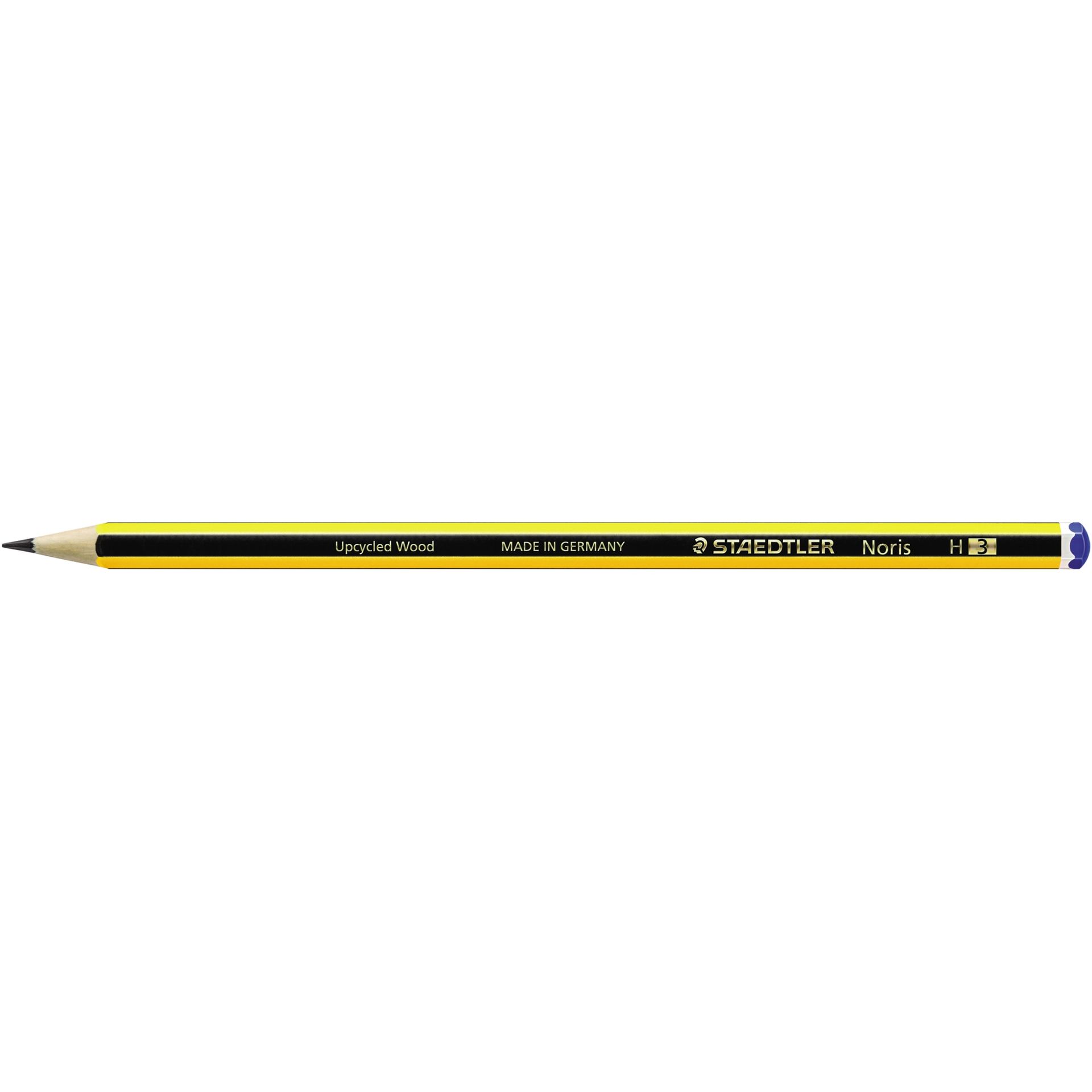 Bleistift Noris H sechskantform gelb/schwarz