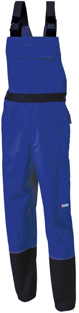 Latzhose Weld Shield, Gr.42,kornblau/schwarz