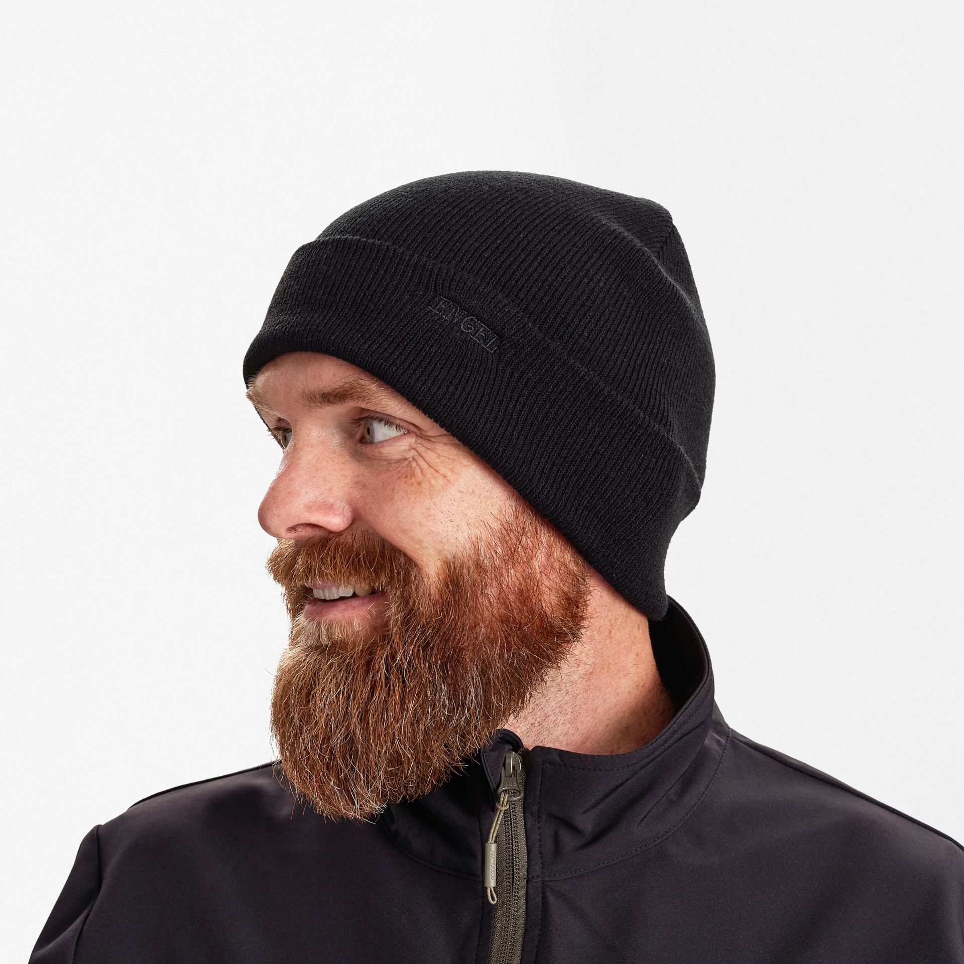 Strickmütze Schwarz, Gr. One size