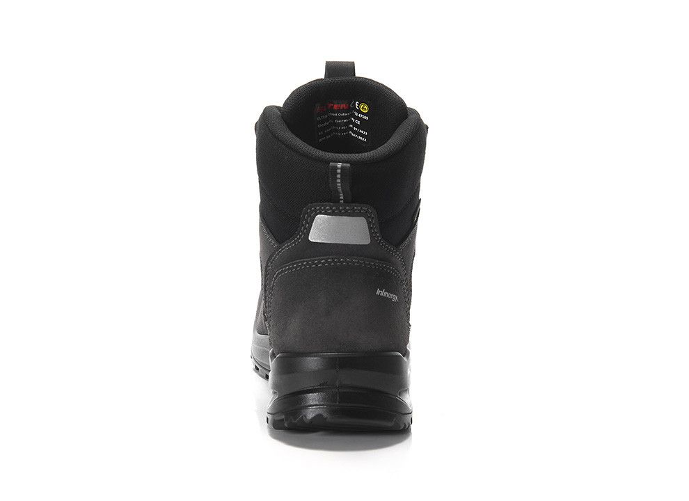 ELTEN RONAN XXF dark WR Berufsstiefel Mid O2 ESD, Grau, Gr. 45