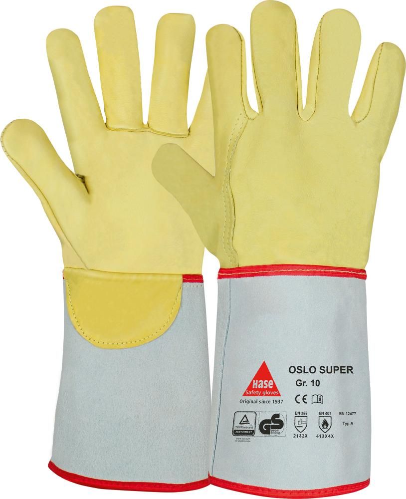 Schweißerhandschuh Oslo Super, Gr.10