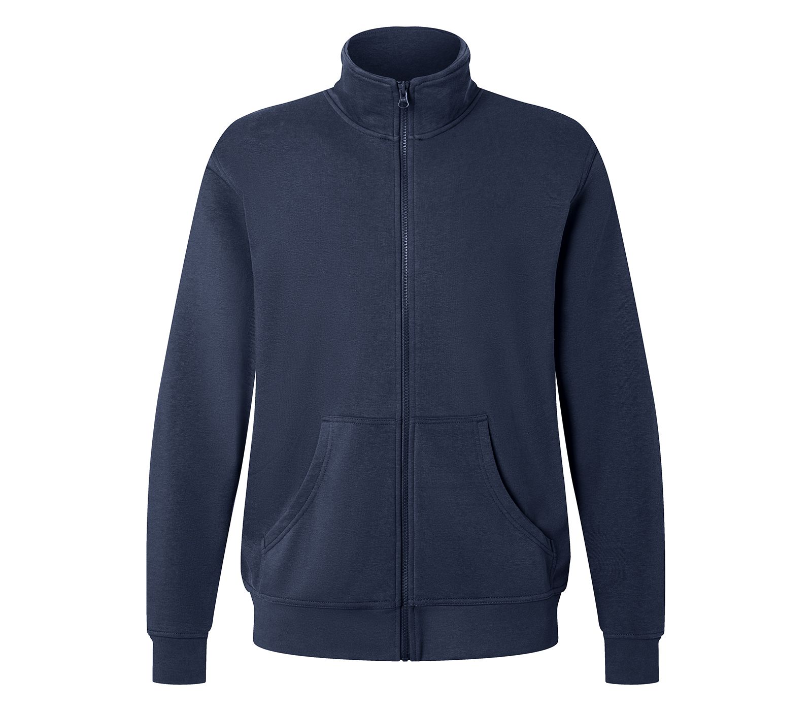 KÜBLER SHIRTS Sweatjacke dunkelblau Gr. XS