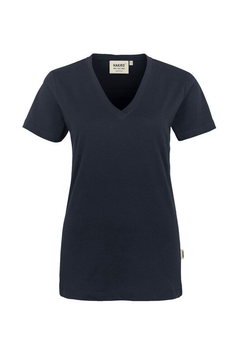 HAKRO Damen V-Shirt Classic 126