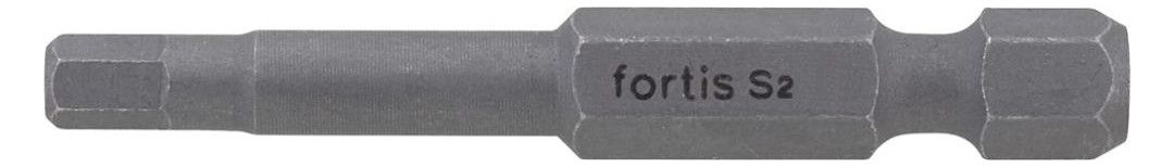 FORTIS 1/4"-6-kantbits, DIN3126E6,3