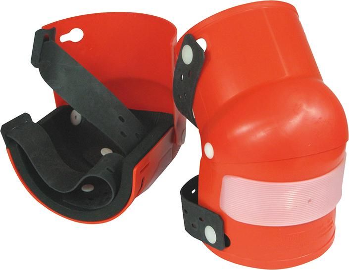 Knieschoner mit Gelenk PVC-Hartschale