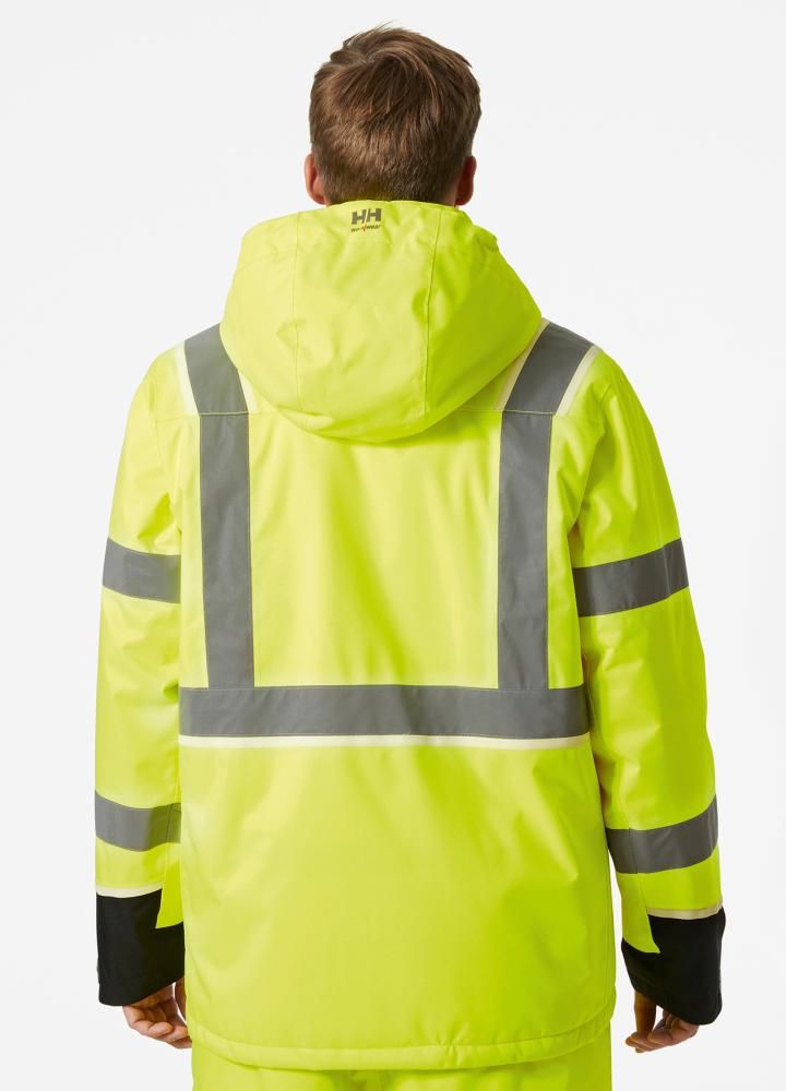 Warn-Winterjacke, gelb, Gr.L