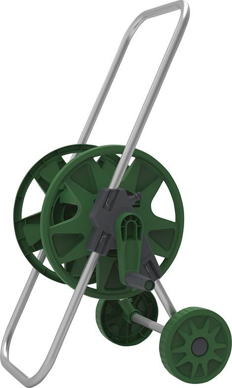 Schlauchwagen f. 45m 1/2" Schauch grün/schwarz