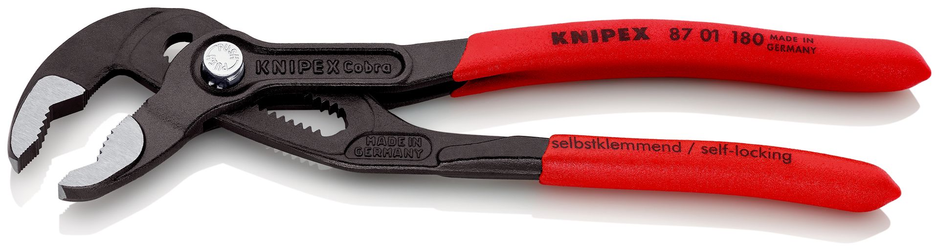 KNIPEX Cobra® Hightech-Wasserpumpenzange mit rutschhemmendem