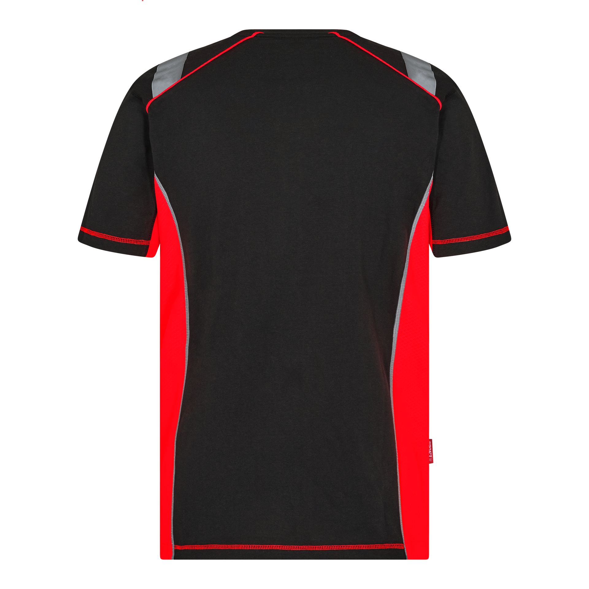 Cargo T-Shirt Schwarz/Rot, Gr. XL
