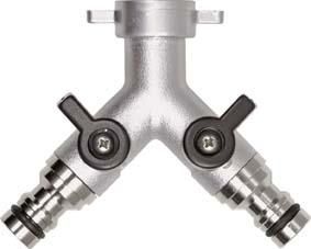 GEKA plus-Zweiwegeventil Stecksystem IG G 3/4" MS Cr EAN
