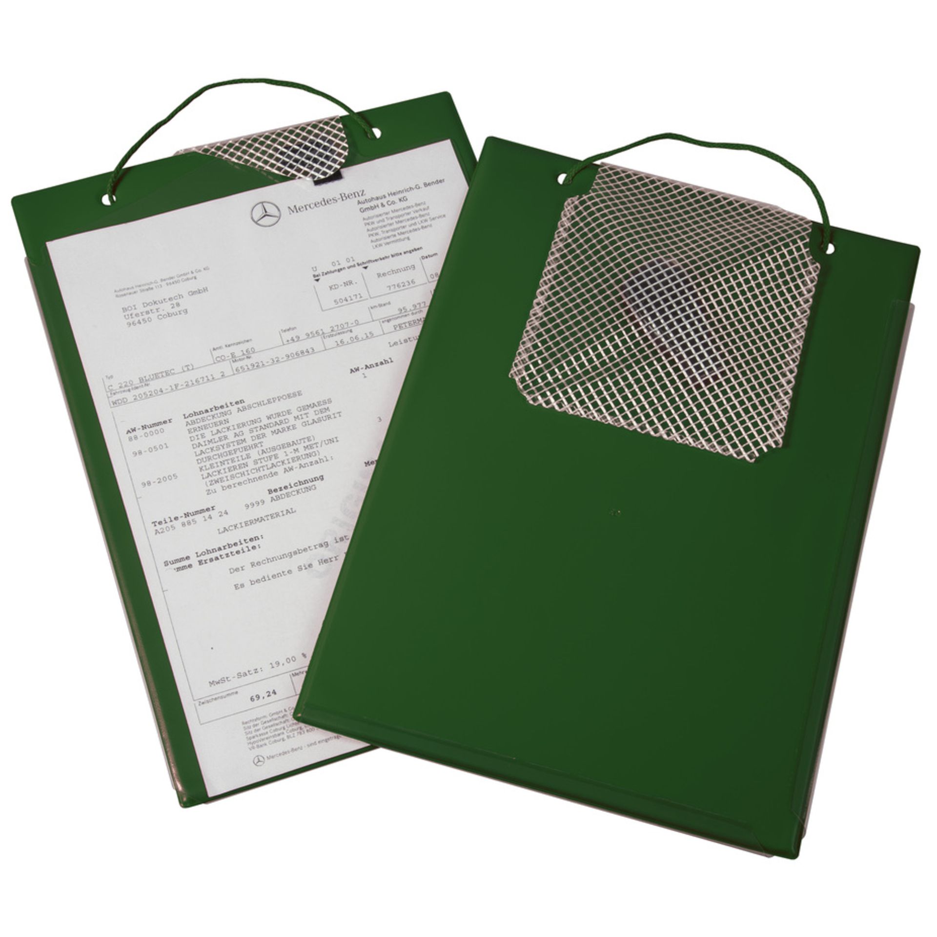 Auftragstasche Edge A4 gn