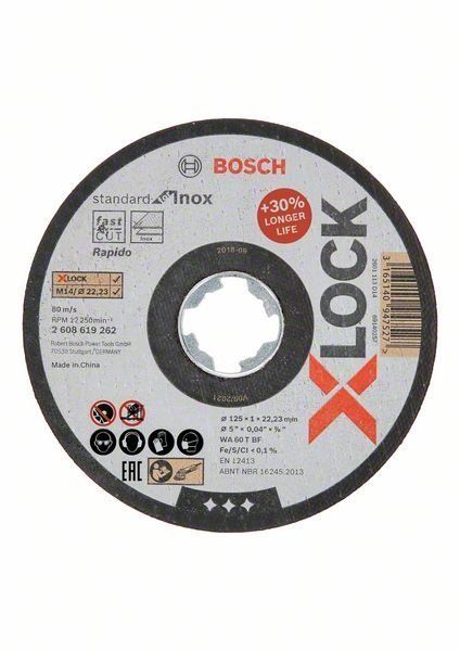 Bosch X-LOCK Trennscheibe Standard for Inox