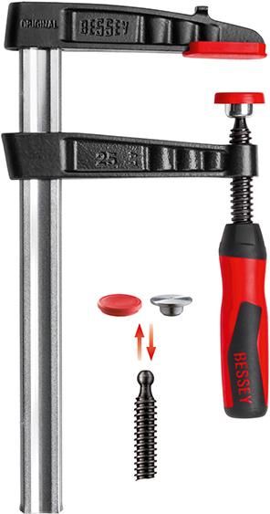 Bessey Temperguss-Schraubzwinge TG10-2K