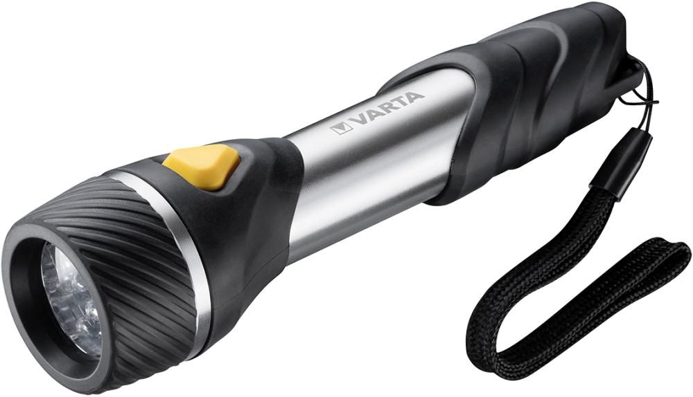 Taschenlampe Day Light Multi LED F20 mit Batterien VARTA