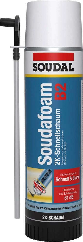 Soudal 2K B2 Polyurethanschaum 400 ml VE12