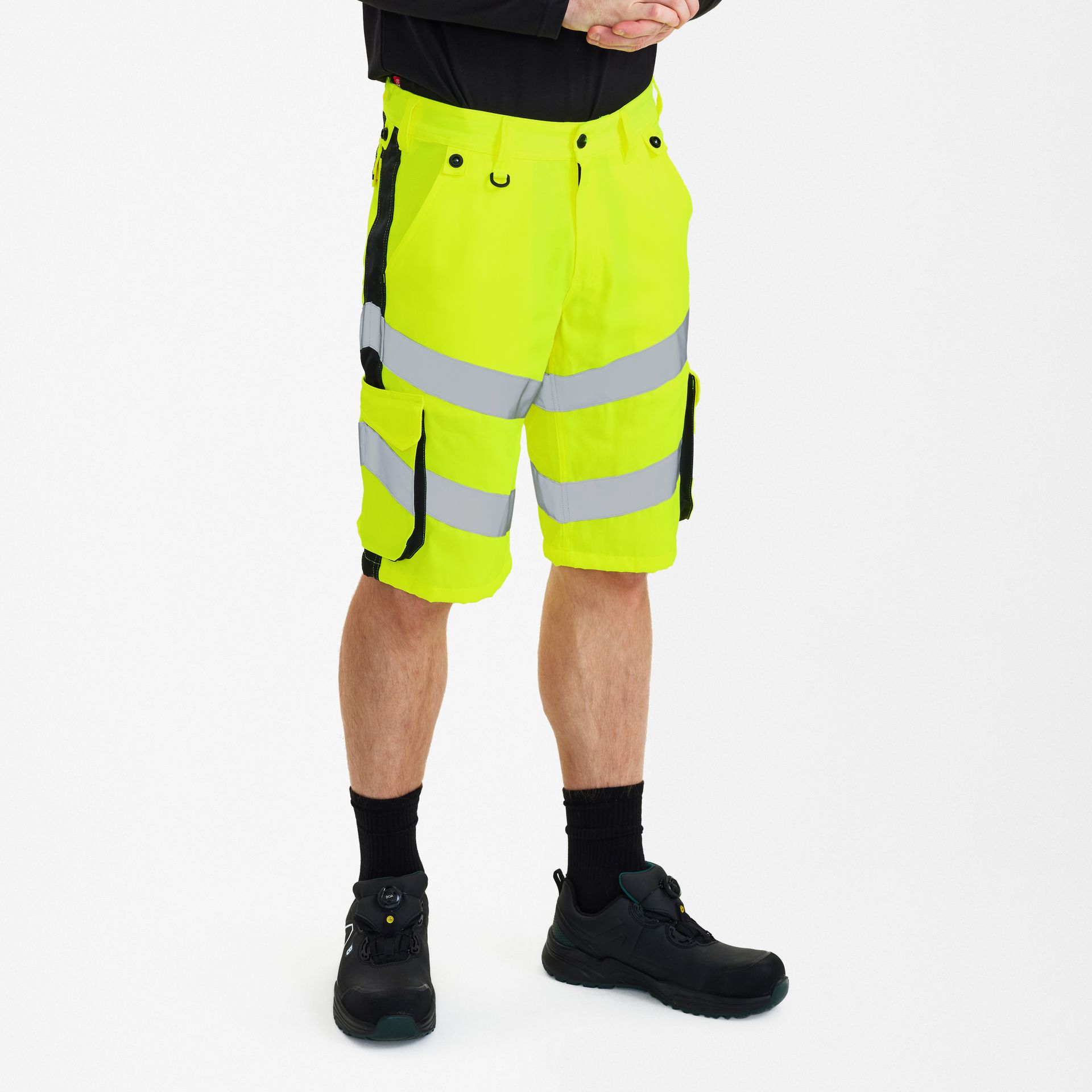 Safety Light Arbeitsshorts Gelb/Schwarz, Gr. 58