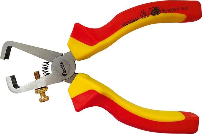 FORTIS Abisolierzange VDE 160mm m.M.K.Griff