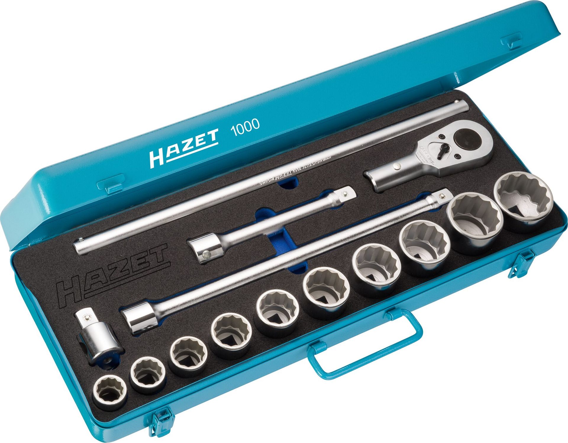 Steckschlüssel-Garnitur 3/4" 1000Z 15-teilig Hazet