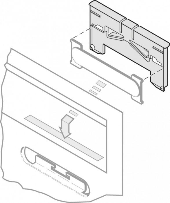 RENZ Namensschildhalterung RSA1